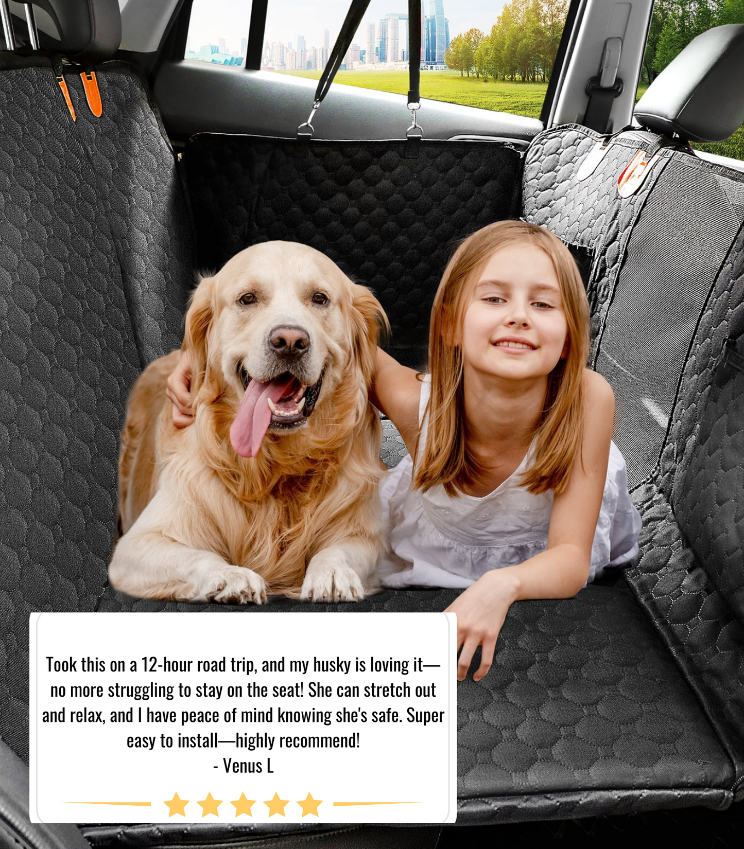 Backseat Extender for Pets